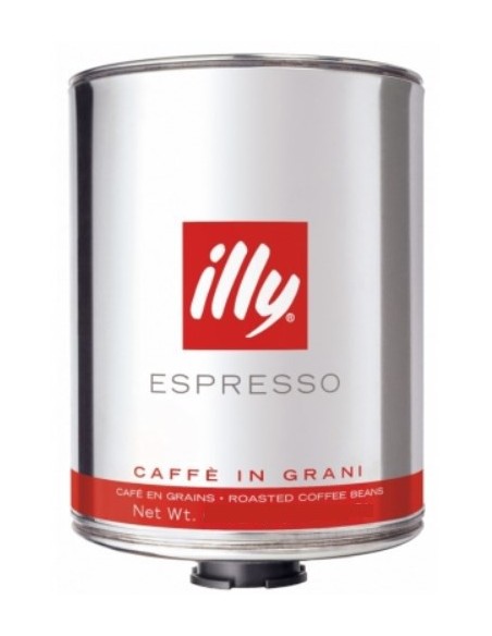 Illy café en grains Espresso Classique est un café doux et velouté aux notes harmonieuses de chocolat et pain grillé